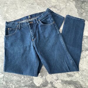 Wrangler Men's Performance Cowboy Cut Regular Fit Jeans Blue 32 W x 34 L